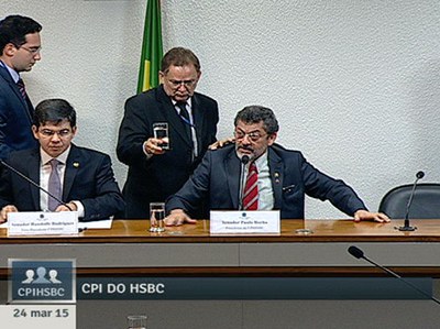 Paulo Rocha foi escolhido presidente e Ricardo Ferraço é o relator da CPI do HSBC