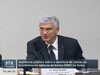 O secretário da RF, Jorge Rachid, aguarda parecer técnico sobre contas de brasileiros no HSBC