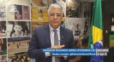 Senador Eduardo Girão condena uso político da CPI da Pandemia