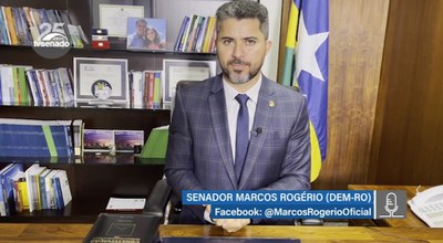 Senador Marcos Rogério condena militância política em torno de debate sobre voto impresso