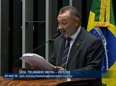 Relator no Conselho de Ética, Telmário Mota encaminha pedido de perda do mandato de Delcídio