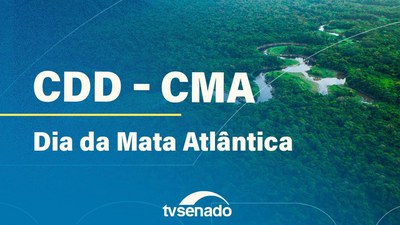Ao vivo: Comissões celebram Dia da Mata Atlântica