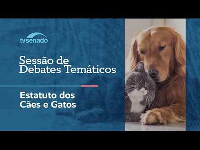 Plenário debate o Estatuto dos Cães e Gatos
