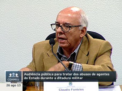 Para Fonteles, a comissão tem que mostrar a sociedade “o que significou o estado ditatorial militar”