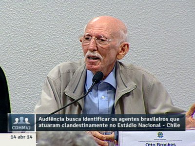 O médico Otto Brockes aborda aspectos de sua experiência durante o golpe que depôs pres. chileno