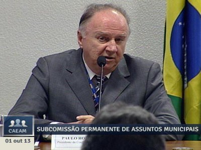 Pres. da CNM faz uma breve exposição sobre a situação dos municípios