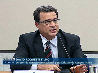 David Roquetti F. (Anda) defende aumento da competitividade do setor agrícola