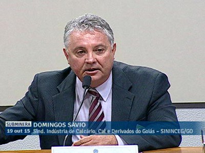 Domingos Sávio (Sininceg-GO) destaca teor econômico e ecológico do calcário