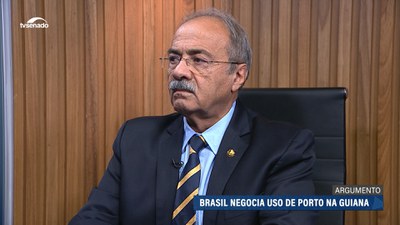Brasil negocia uso do Porto de Berbice na Guiana, estratégico para exportações, diz Chico Rodrigues