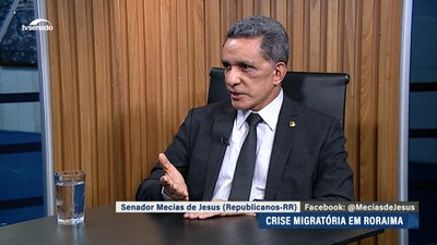 Mecias de Jesus cobra ação do governo federal sobre crise migratória no estado de Roraima