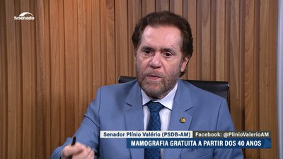 Plínio Valério defende oferta de mamografia no SUS a partir dos 40 anos e sem prescrição médica