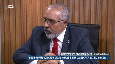 Fim da escala 6X1: Paulo Paim acredita na aprovação da proposta em 2026