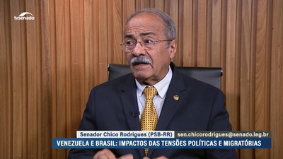 Senador Chico Rodrigues defende atuação da diplomacia brasileira no caso entre EUA e Venezuela
