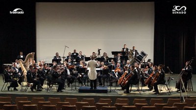 200 Anos do Senado: Orquestra Sinfônica da FAB executa obras do início do século XX