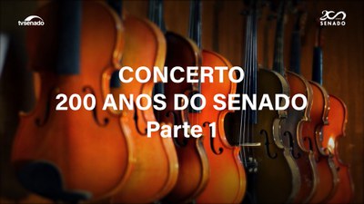 Bastidores do Concerto de 200 Anos do Senado - Parte 1