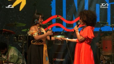 Festival Brasil é Terra Indígena: 2º episódio traz Djuena Tikuna e Mariene de Castro