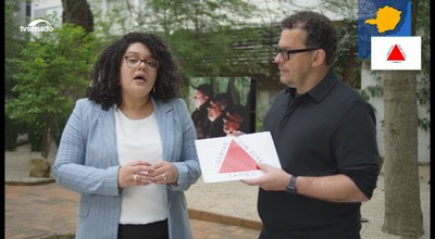 Bandeira de Minas Gerais destaca marco da história do Brasil