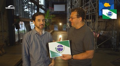 Bandeira do Paraná destaca elementos da natureza e do cotidiano