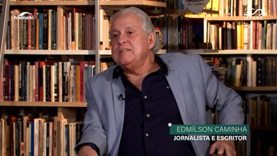 O jornalista Edmílson Caminha fala sobre o livro “O Velho Senado"