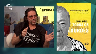O escritor Sidney Nicéas fala sobre o seu mais recente livro Todos os amores de Lourdes