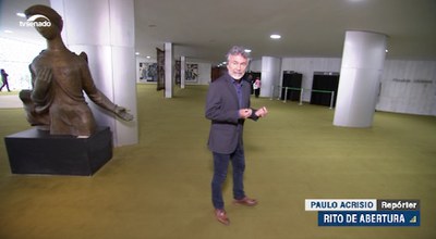 Cerimônia marca início dos trabalhos no Congresso em 2023