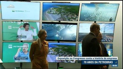 Petrobras traz 70 anos de história ao Congresso Nacional
