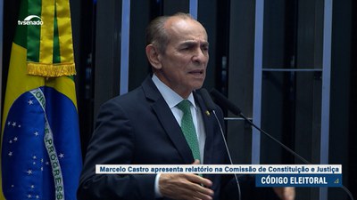 Novo Código Eleitoral: senador Marcelo Castro protocola relatório na CCJ