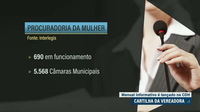 Lançada na CDH, Cartilha da Vereadora incentiva mulheres a se candidatarem em 2024