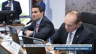 Ministro do Turismo defende voos domésticos por companhias estrangeiras
