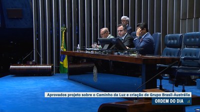 Plenário aprova projeto sobre o Caminho da Luz e criação de Grupo Brasil-Austrália