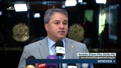 Efraim Filho diz esperar votação na próxima terça dos projetos sobre desoneração da folha