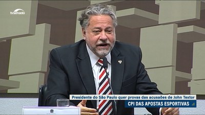 Presidente do São Paulo nega venda de resultado e cobra provas de denúncia de John Textor