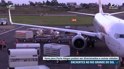 Rio Grande do Sul: com aeroporto da capital alagado, interior começa a receber voos comerciais