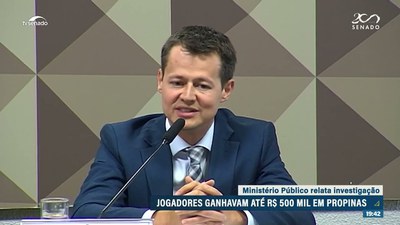 CPI das Apostas Esportivas: jogadores ganhavam até R$ 500 mil em propina, segundo MP de Goiás
