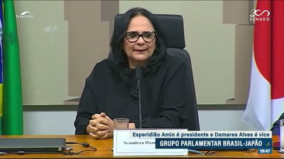 Esperidião Amin presidirá grupo parlamentar Brasil-Japão; Damares será vice