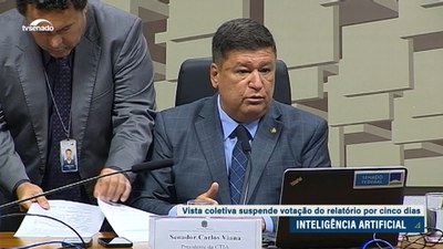 Pedido de vista suspende votação de relatório da Comissão de Inteligência Artificial