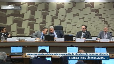 Debatedores defendem aperfeiçoamento da reforma tributária durante audiência pública da CAE