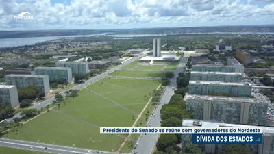 Dívida dos Estados: Presidente do Senado se reúne com governadores do Nordeste