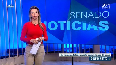 Presidente do Senado lamenta morte do ex-ministro Delfim Netto