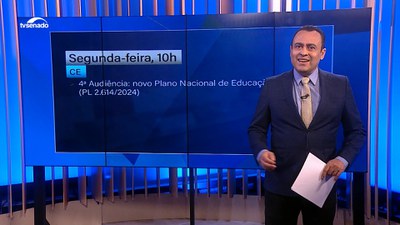 Agenda: Debates sobre o novo Plano Nacional de Educação e Reforma Tributária na pauta da semana