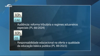 Agenda: Reforma tributária, qualidade na educação e seguridade especial para cooperados na pauta