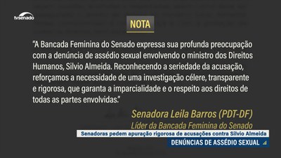 Bancada Feminina e Procuradoria pedem investigação rigorosa de denúncias contra Silvio Almeida