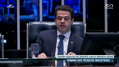 Sessão Especial no Plenário marcou a abertura da 5ª Semana dos Técnicos Industriais no Brasil