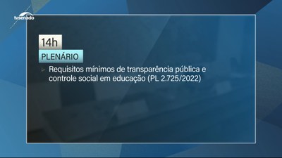 Transparência pública e controle social na educação estão na pauta do Senado desta quarta