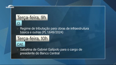 Agenda: Indicado à presidência do Banco Central, Galípolo será sabatinado nesta terça