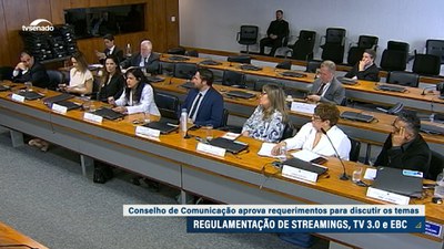 Conselho de Comunicação realizará audiência para debater estruturação da EBC e streaming