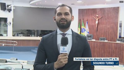 Em Fortaleza, André Fernandes (PL) e Evandro Leitão (PT) disputam eleição acirrada no segundo turno