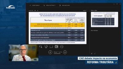 Impacto da Reforma Tributária no setor de serviços é destacado em debate na CAE