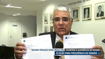 Presidência do Senado: Eduardo Girão e Marcos Pontes oficializam candidaturas ao comando da Casa