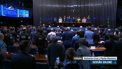 Forças de segurança e governo do Rio de Janeiro são homenageados no Congresso